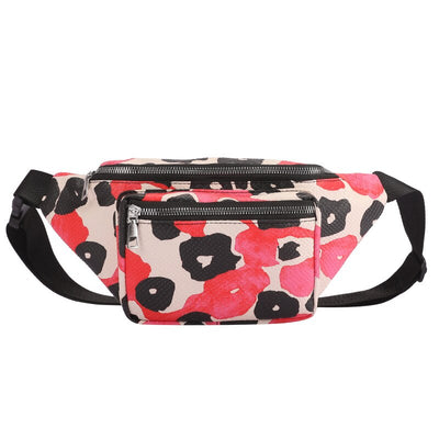 Sac banane grand stylé rose