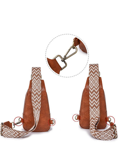 Sac Banane Bandoulière Rose