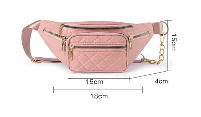Sac banane mode rose femme