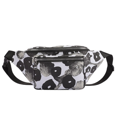 Sac banane grand stylé marron