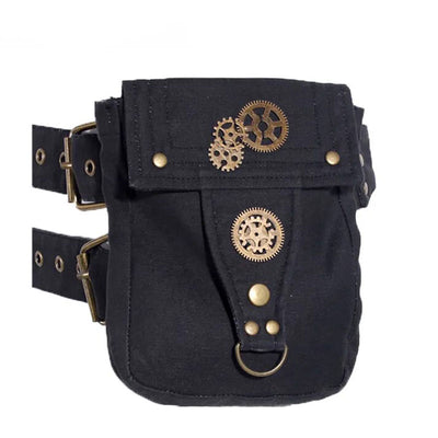 Sac banane femme vintage toile