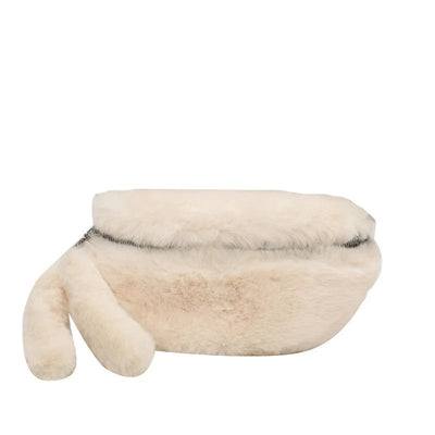 Sac banane fourrure moumoute hiver