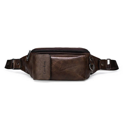 Sac banane homme cuir multi-fonctions chic