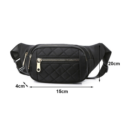 Sac banane femme à losanges