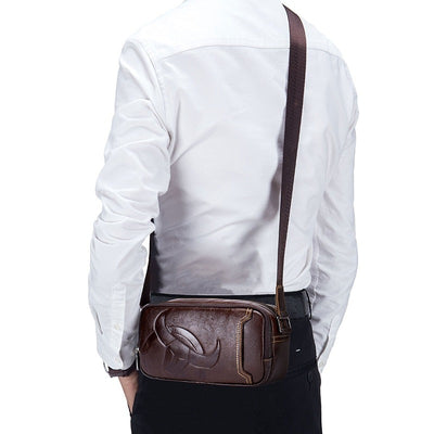 Sac banane en cuir Bullcaptain