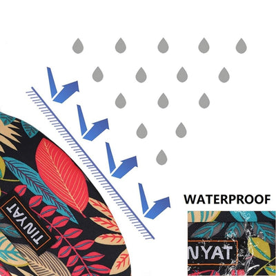 Sac banane sacoche imprimé feuillage