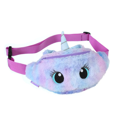 Sac banane mignon kawaii licorne fourrure