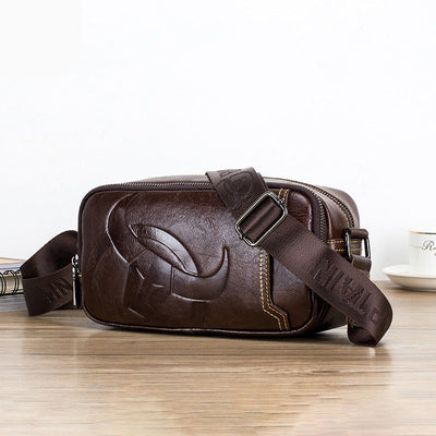 Sac banane en cuir Bullcaptain