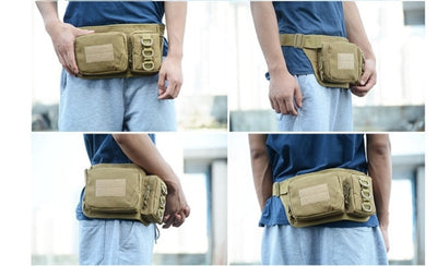 Sac banane d'opération tactique militaire multipoches