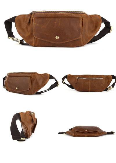 Sac banane cuir homme chic