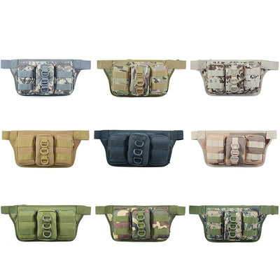 Sac banane d'opération tactique militaire multipoches