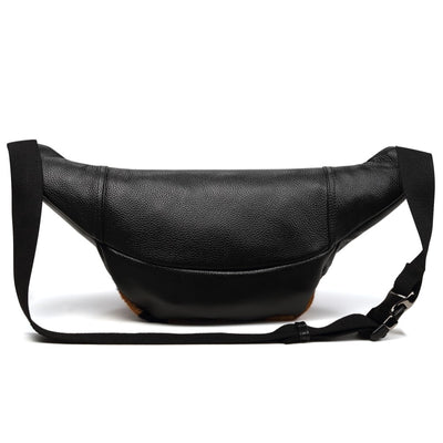 Sac banane cuir camouflage homme