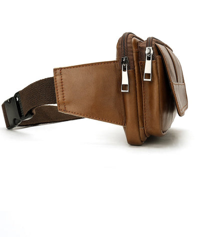 sac banane homme blanc