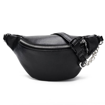 Sac banane cuir chic femme