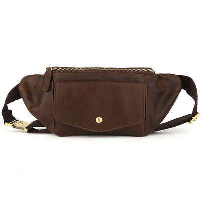 Sac banane cuir homme chic