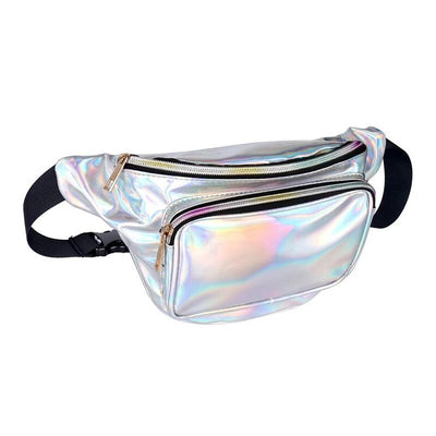 Sac banane holographique brillant