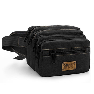 Sac banane multi-compartiments 6 rangements