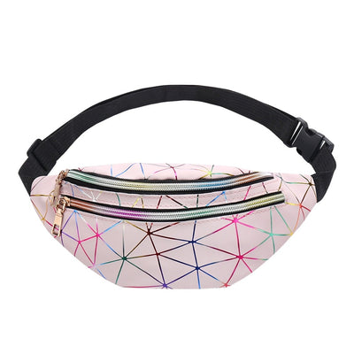 Sac banane holographique néon