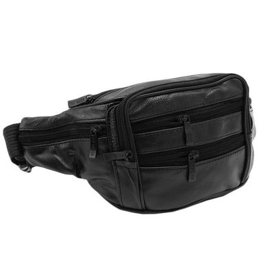 Sacoche banane homme similicuir vintage