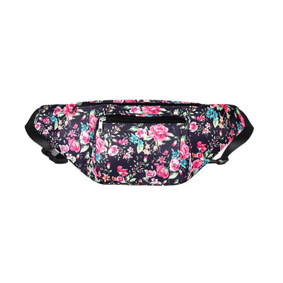 Sac banane femme fleuri