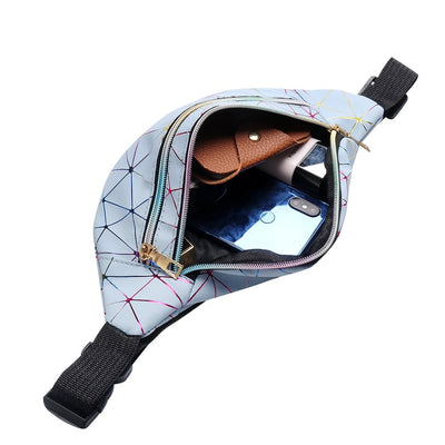 Sac banane holographique néon