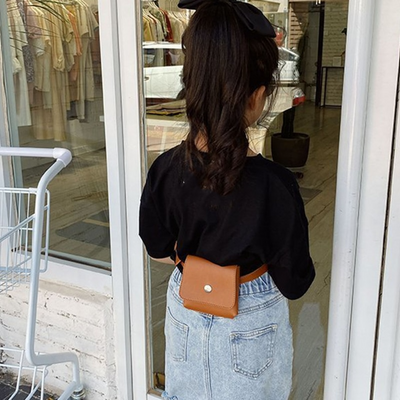 Sac banane fille rouge