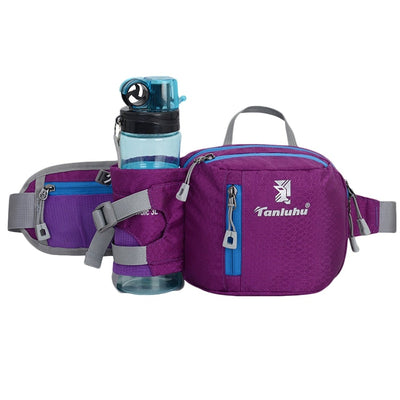 Sac banane sport avec porte bouteille