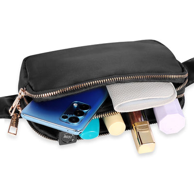 Sac banane cuir femme chic minimaliste