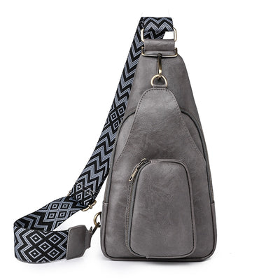 Sac banane bandoulière tendance gris
