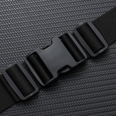 Sac banane noir sport porte bouteille fitness