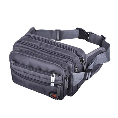 Sac Banane Unisexe Noir – Léger, étanche, Ajustable | Pour Running, Voyage & Quotidien