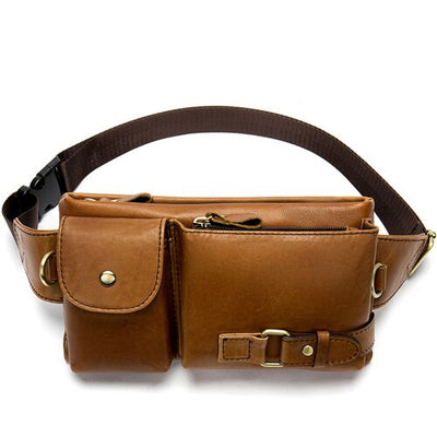 Sac banane cuir noir homme - Mon Sac Banane ™