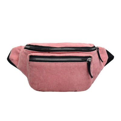 DAMILY® Sac banane - sacoche ceinture - multi poches fermetures - Poche  d'entraînement pour Homme/Femme - rose - Cdiscount Bagagerie - Maroquinerie