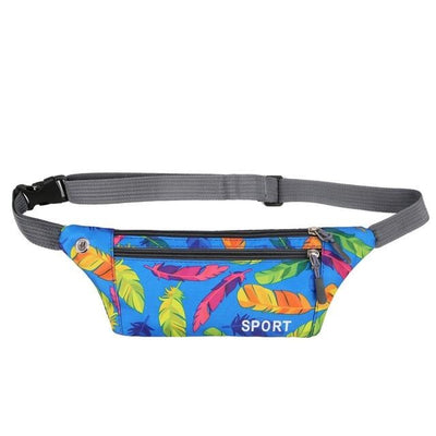 Sac banane sport femme couleurs imprimées