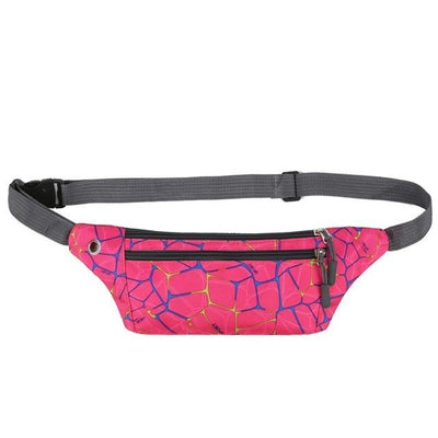 Sac banane sport femme couleurs imprimées