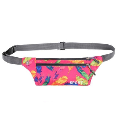 Sac banane sport femme couleurs imprimées