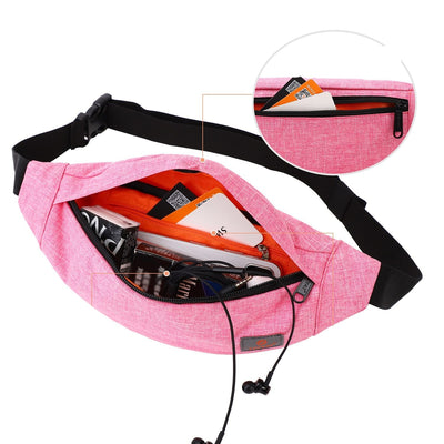 Sac banane femme rose sportswear