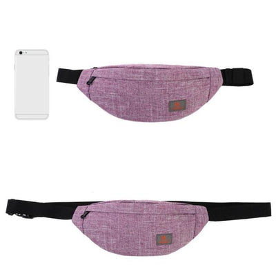 Sac banane femme rose sportswear