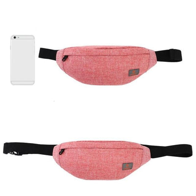 Sac banane femme rose sportswear