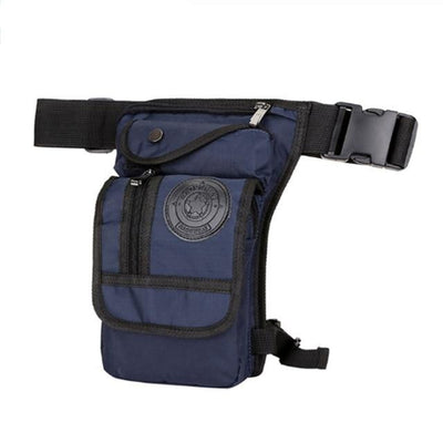 Sac banane jean cuir sport moto velo