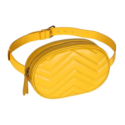 Sac banane chic femme fourre-tout matelassé