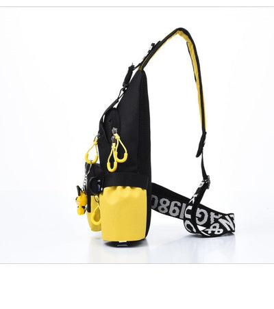 Sac banane à dos bandoulière fleur