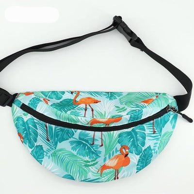 Sac banane grande capacité femme motifs imprimés