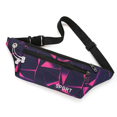 Sac banane sport femme écouteurs