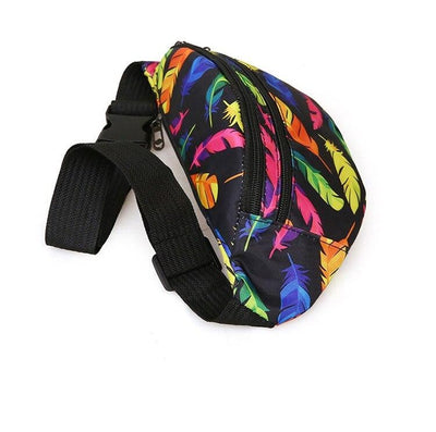 Sac banane holographique sport imprimés fantaisie