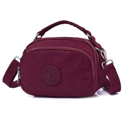 Sac banane femme style sac à main bleu souris