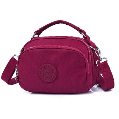 Sac banane femme style sac à main bleu souris