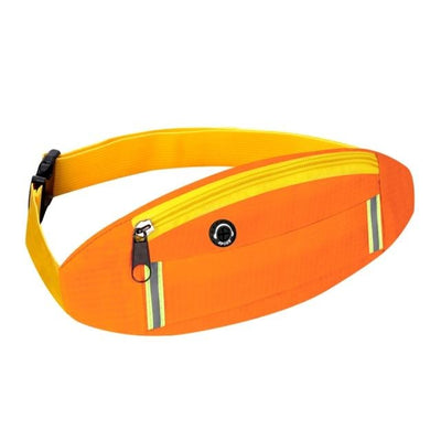 Sac de banane sport réfléchissant fluo