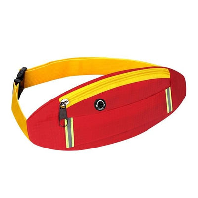 Sac de banane sport réfléchissant fluo