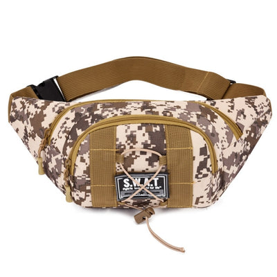 Sacoche banane sport camouflage militaire